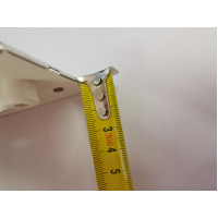Slimline Three Gang No Switch - Aluminium Cover